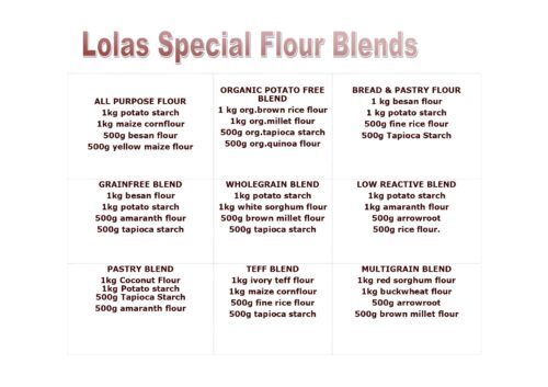 Lolas Special Flour Blend Recipes